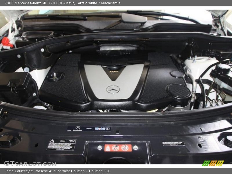 Arctic White / Macadamia 2008 Mercedes-Benz ML 320 CDI 4Matic