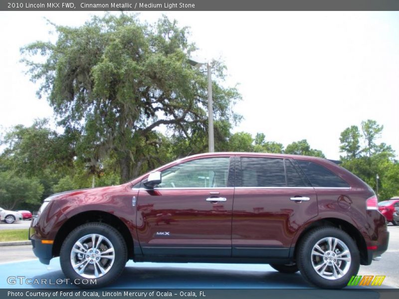 Cinnamon Metallic / Medium Light Stone 2010 Lincoln MKX FWD