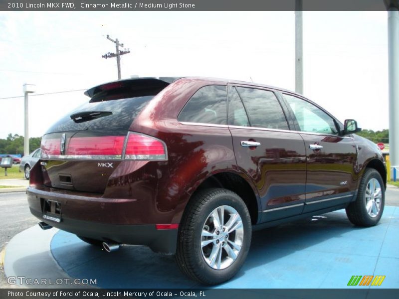 Cinnamon Metallic / Medium Light Stone 2010 Lincoln MKX FWD