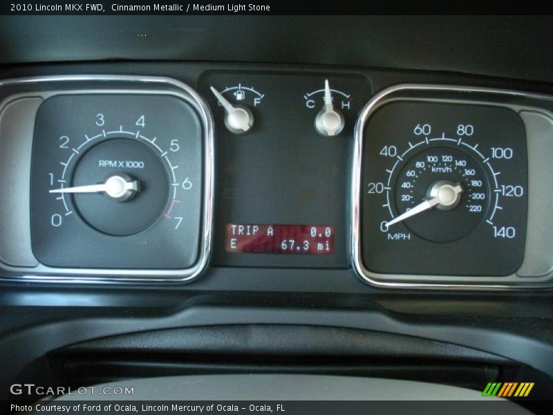 Cinnamon Metallic / Medium Light Stone 2010 Lincoln MKX FWD