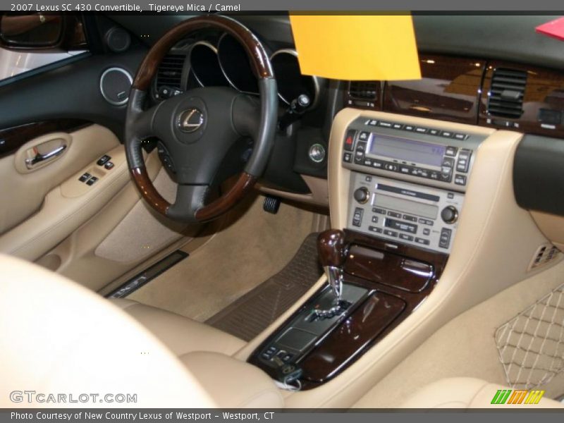 Tigereye Mica / Camel 2007 Lexus SC 430 Convertible