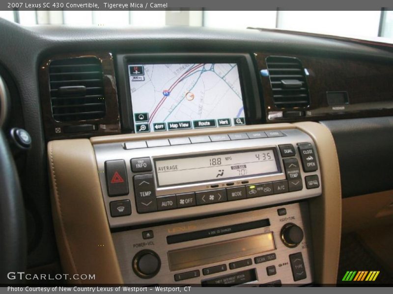 Tigereye Mica / Camel 2007 Lexus SC 430 Convertible