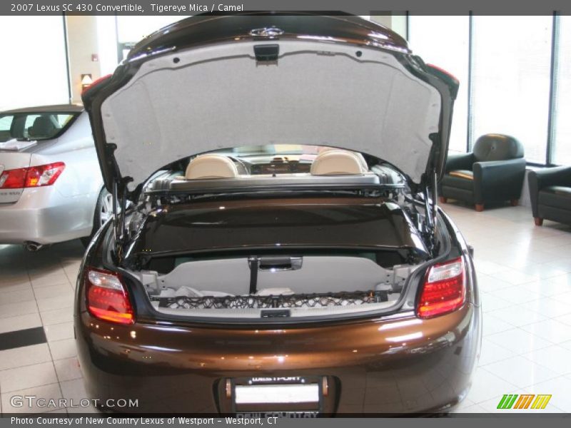 Tigereye Mica / Camel 2007 Lexus SC 430 Convertible