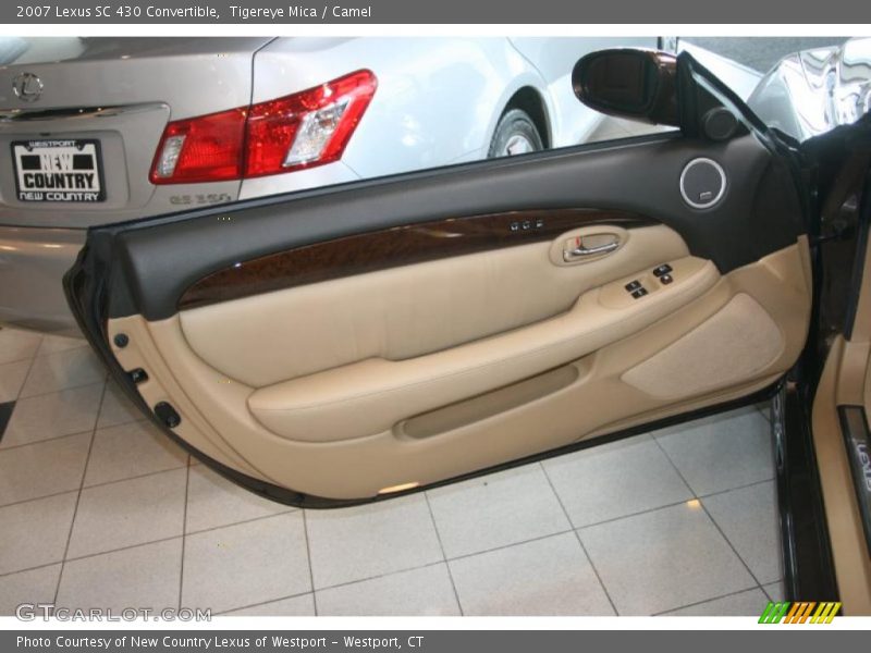 Tigereye Mica / Camel 2007 Lexus SC 430 Convertible