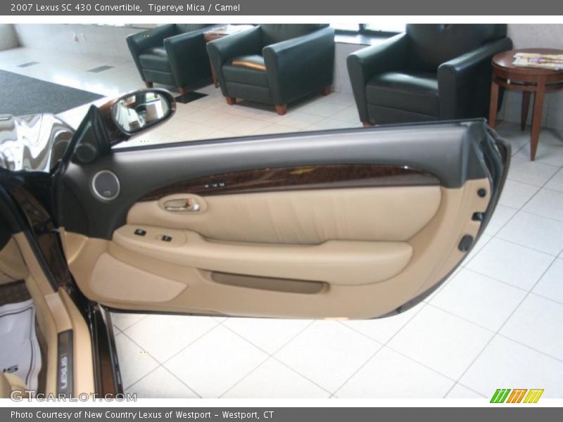 Tigereye Mica / Camel 2007 Lexus SC 430 Convertible