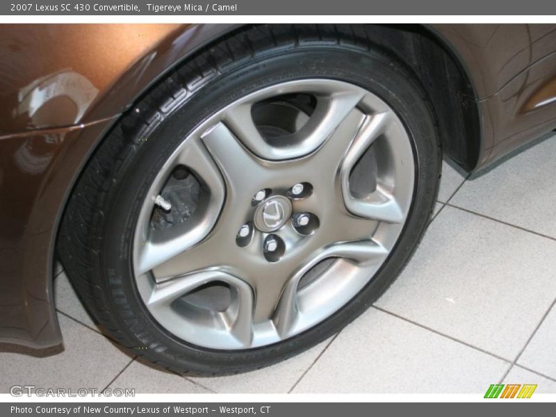 Tigereye Mica / Camel 2007 Lexus SC 430 Convertible