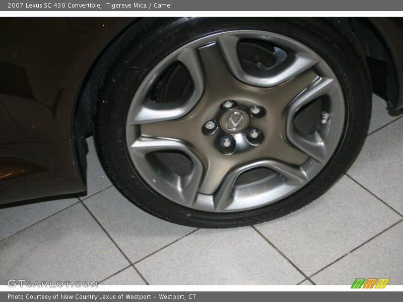 Tigereye Mica / Camel 2007 Lexus SC 430 Convertible