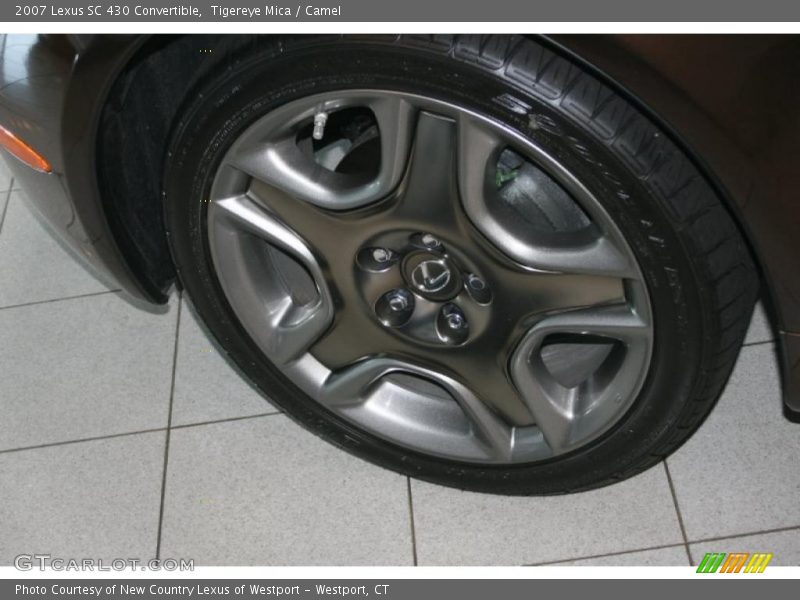 Tigereye Mica / Camel 2007 Lexus SC 430 Convertible