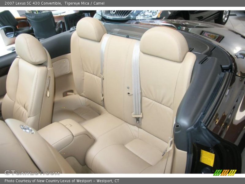 Tigereye Mica / Camel 2007 Lexus SC 430 Convertible