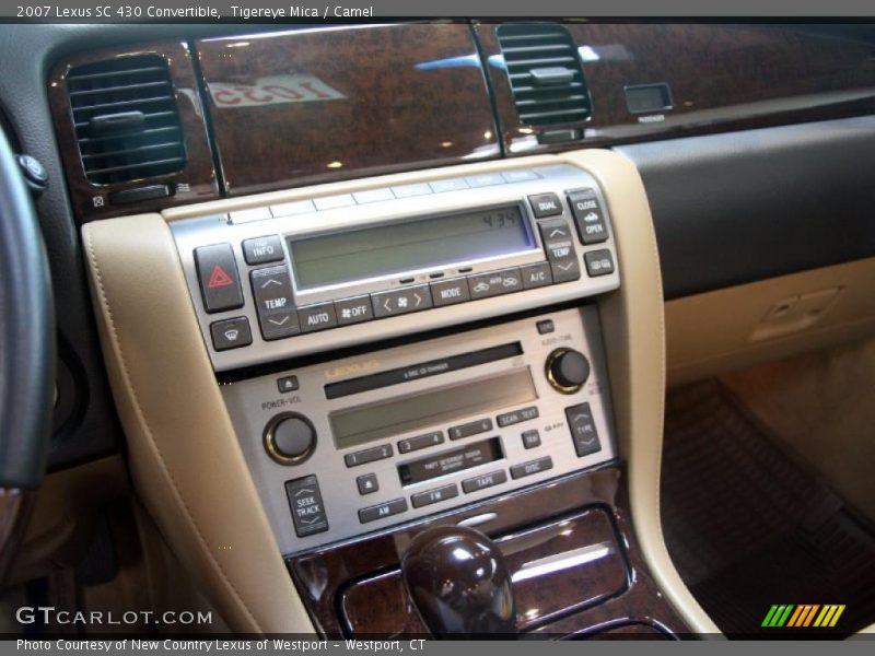 Tigereye Mica / Camel 2007 Lexus SC 430 Convertible