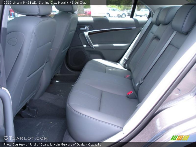 Sterling Gray Metallic / Steel Gray 2010 Lincoln MKZ FWD