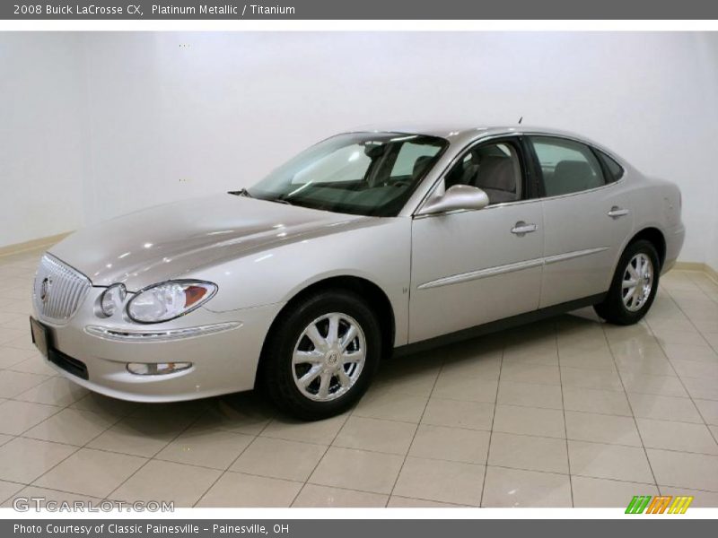 Platinum Metallic / Titanium 2008 Buick LaCrosse CX