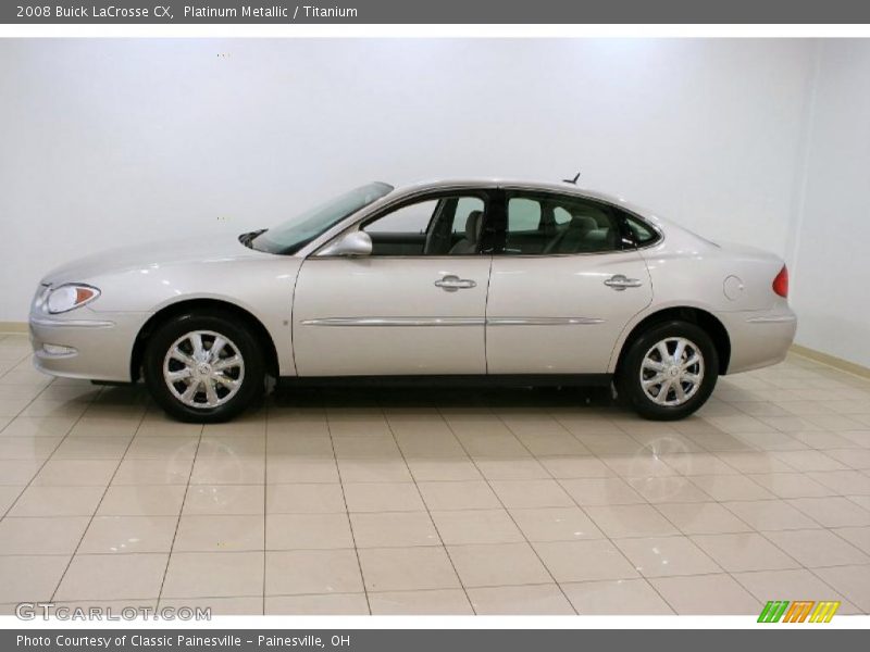 Platinum Metallic / Titanium 2008 Buick LaCrosse CX