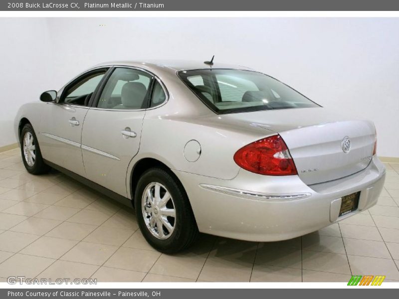 Platinum Metallic / Titanium 2008 Buick LaCrosse CX