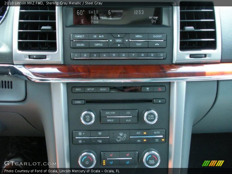 Sterling Gray Metallic / Steel Gray 2010 Lincoln MKZ FWD
