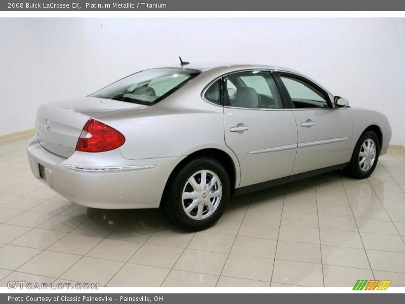 Platinum Metallic / Titanium 2008 Buick LaCrosse CX