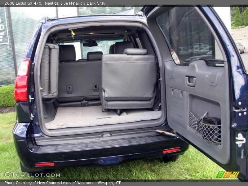 Nautical Blue Metallic / Dark Gray 2008 Lexus GX 470
