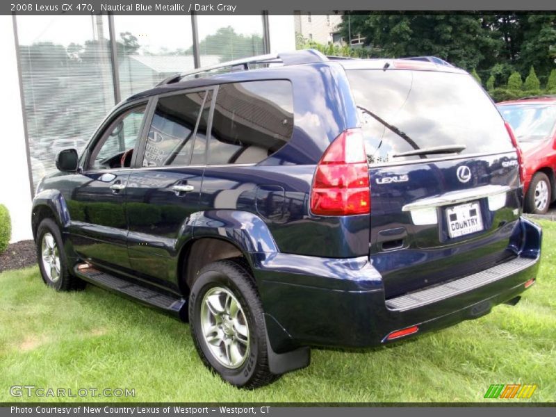 Nautical Blue Metallic / Dark Gray 2008 Lexus GX 470