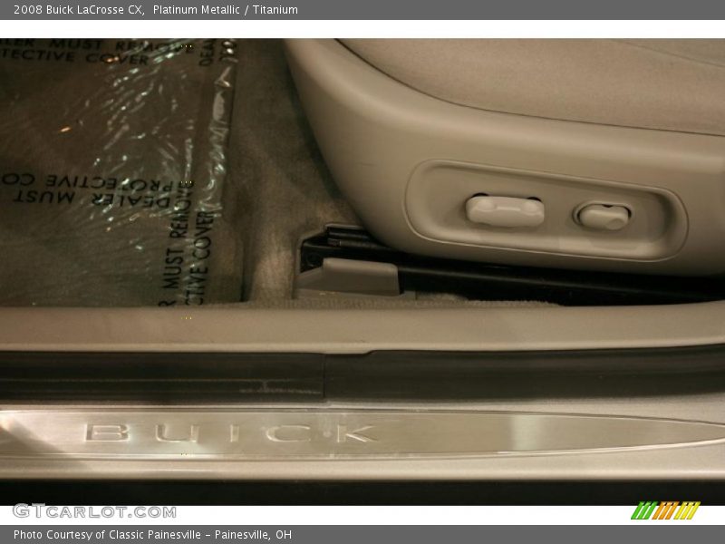 Platinum Metallic / Titanium 2008 Buick LaCrosse CX