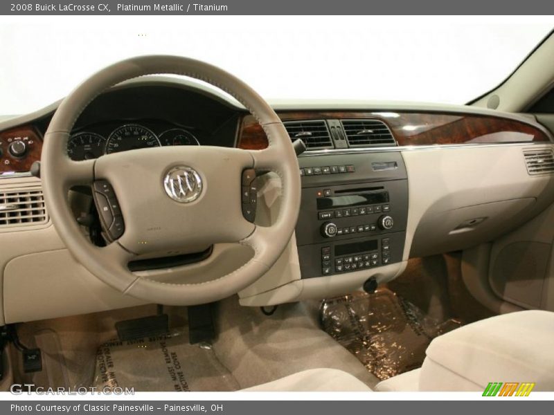 Platinum Metallic / Titanium 2008 Buick LaCrosse CX