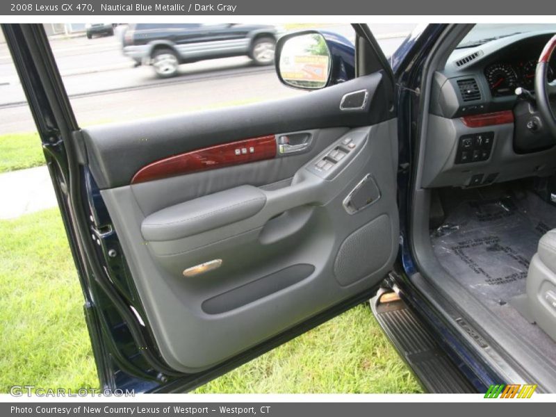 Nautical Blue Metallic / Dark Gray 2008 Lexus GX 470