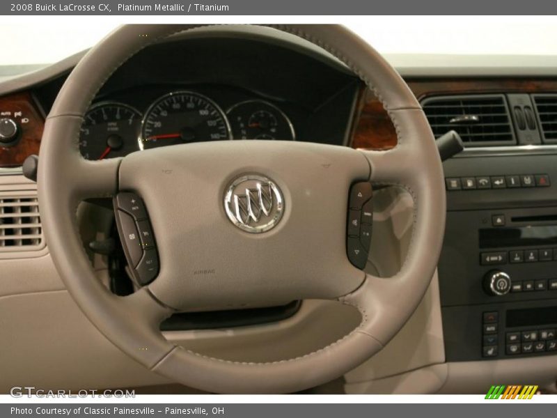 Platinum Metallic / Titanium 2008 Buick LaCrosse CX