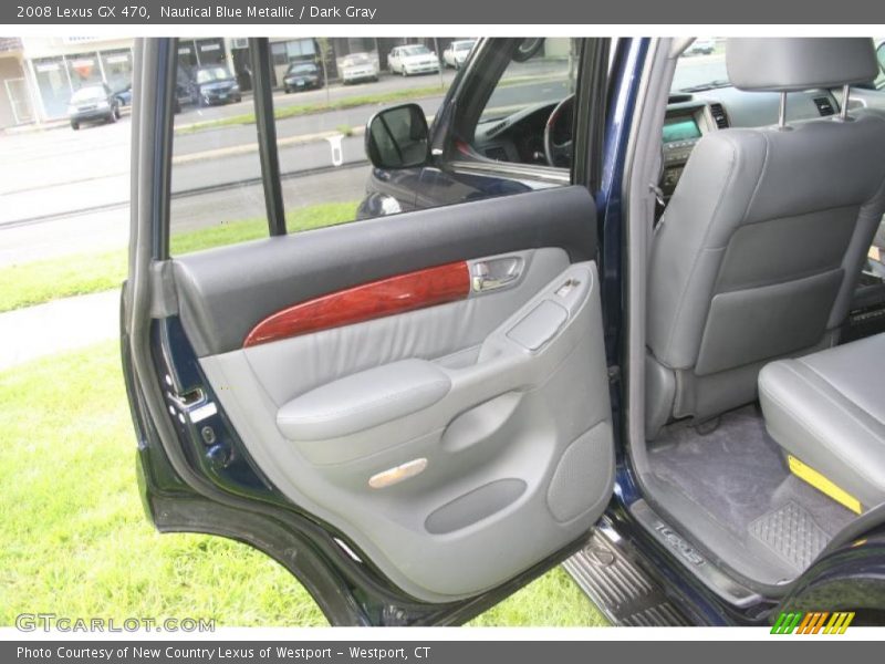 Nautical Blue Metallic / Dark Gray 2008 Lexus GX 470
