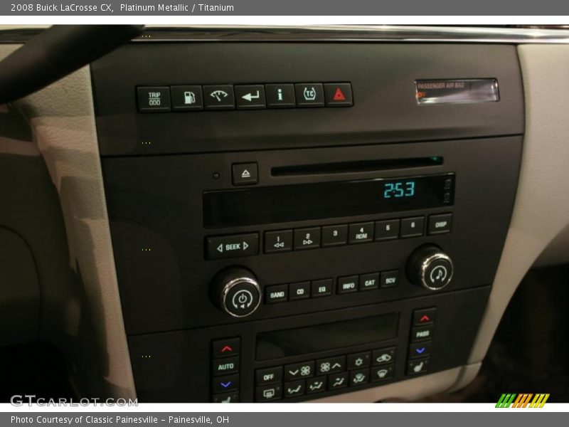 Platinum Metallic / Titanium 2008 Buick LaCrosse CX