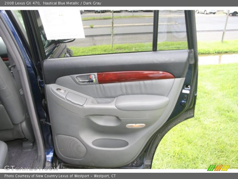 Nautical Blue Metallic / Dark Gray 2008 Lexus GX 470