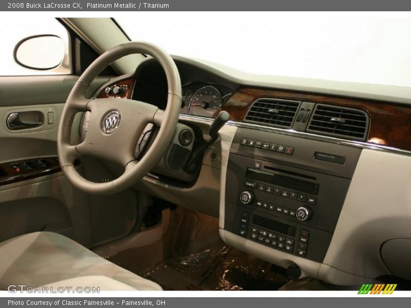 Platinum Metallic / Titanium 2008 Buick LaCrosse CX
