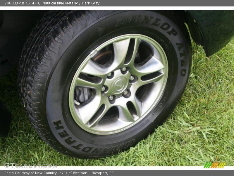 Nautical Blue Metallic / Dark Gray 2008 Lexus GX 470