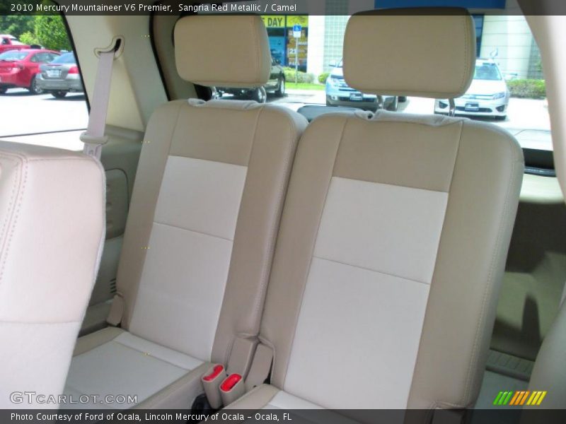 Sangria Red Metallic / Camel 2010 Mercury Mountaineer V6 Premier