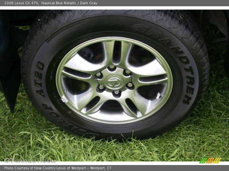 Nautical Blue Metallic / Dark Gray 2008 Lexus GX 470
