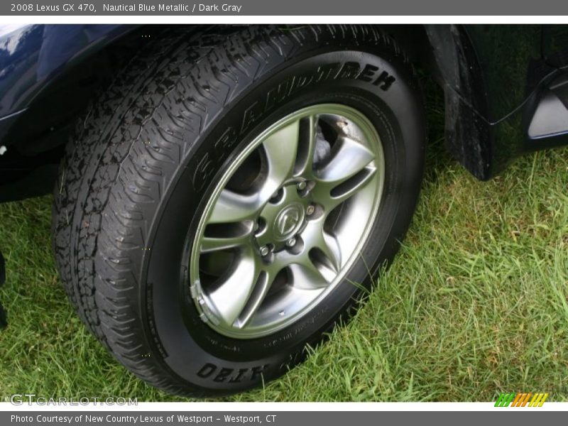 Nautical Blue Metallic / Dark Gray 2008 Lexus GX 470