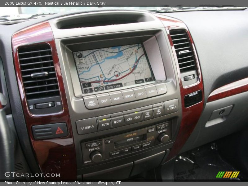 Nautical Blue Metallic / Dark Gray 2008 Lexus GX 470