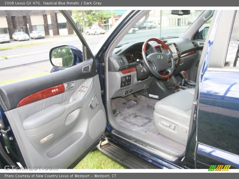 Nautical Blue Metallic / Dark Gray 2008 Lexus GX 470