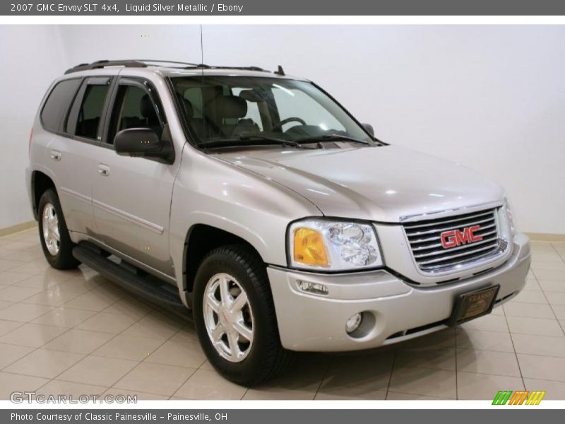 Liquid Silver Metallic / Ebony 2007 GMC Envoy SLT 4x4