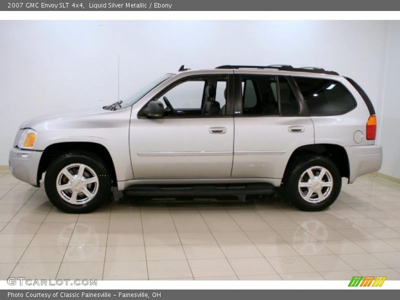 Liquid Silver Metallic / Ebony 2007 GMC Envoy SLT 4x4