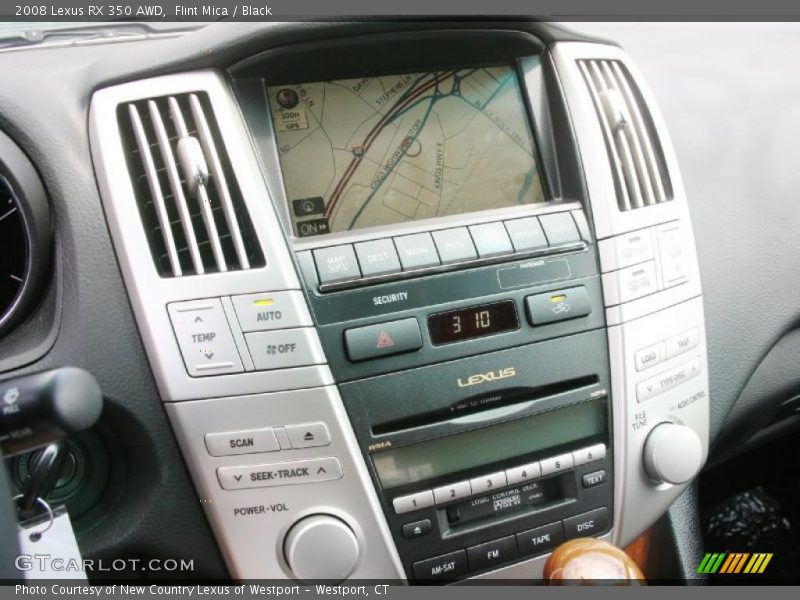 Flint Mica / Black 2008 Lexus RX 350 AWD