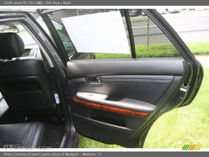 Flint Mica / Black 2008 Lexus RX 350 AWD