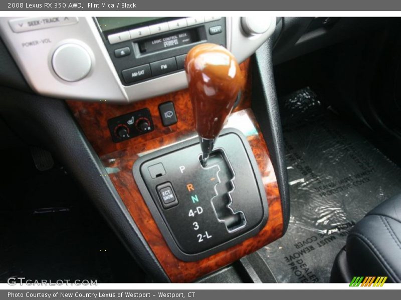 Flint Mica / Black 2008 Lexus RX 350 AWD