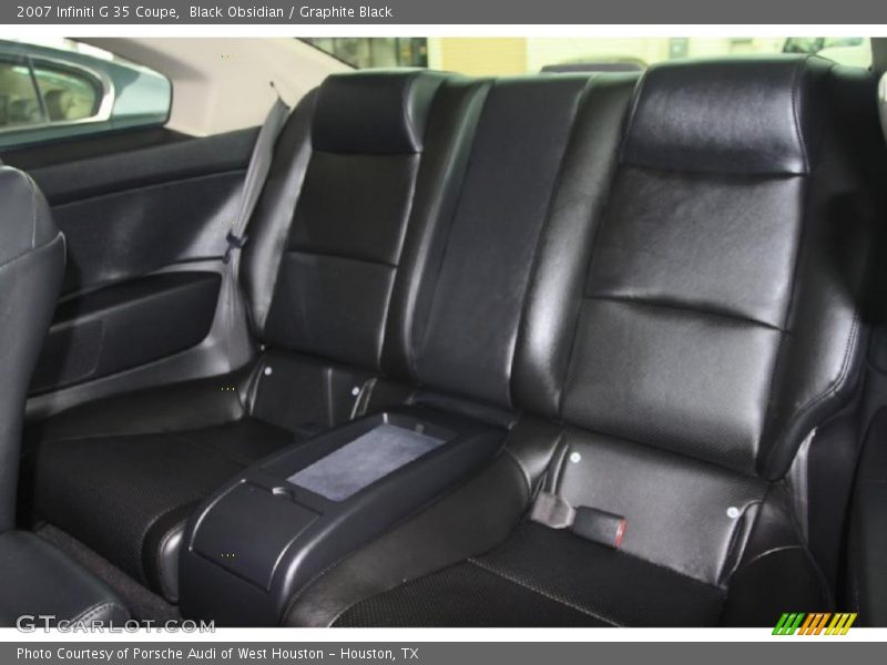 Black Obsidian / Graphite Black 2007 Infiniti G 35 Coupe