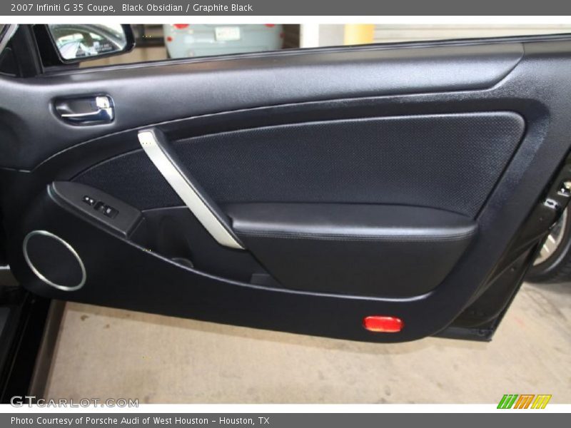 Black Obsidian / Graphite Black 2007 Infiniti G 35 Coupe