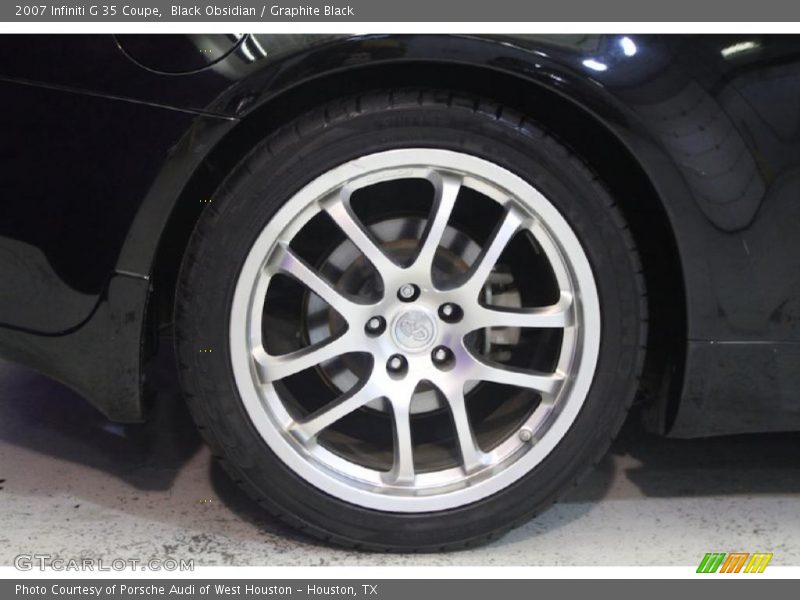 Black Obsidian / Graphite Black 2007 Infiniti G 35 Coupe