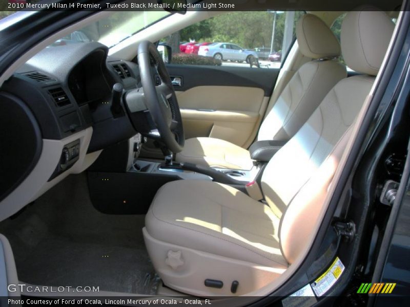 Tuxedo Black Metallic / Medium Light Stone 2010 Mercury Milan I4 Premier
