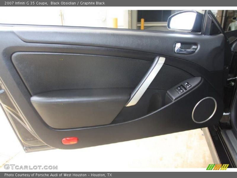 Black Obsidian / Graphite Black 2007 Infiniti G 35 Coupe