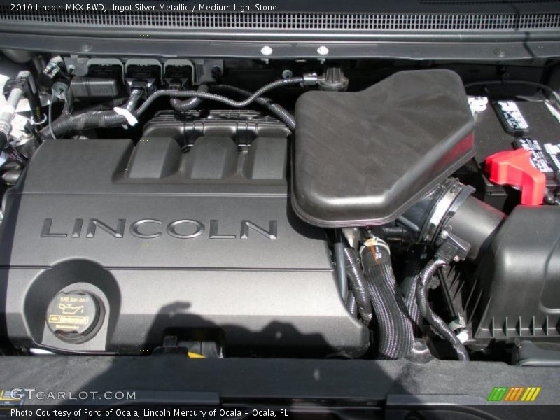 Ingot Silver Metallic / Medium Light Stone 2010 Lincoln MKX FWD