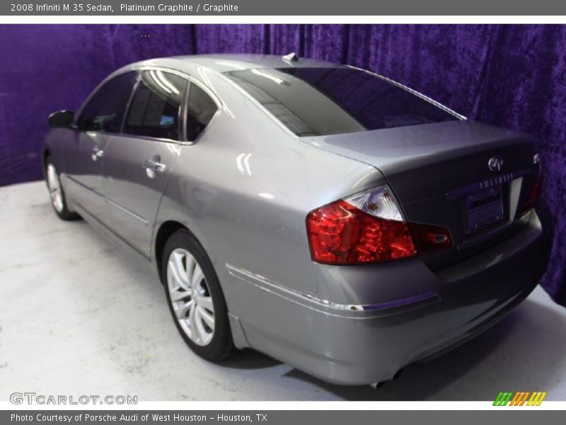 Platinum Graphite / Graphite 2008 Infiniti M 35 Sedan