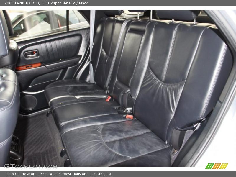 Blue Vapor Metallic / Black 2001 Lexus RX 300