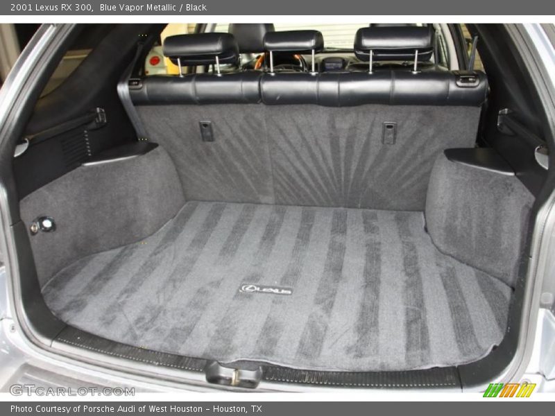 Blue Vapor Metallic / Black 2001 Lexus RX 300
